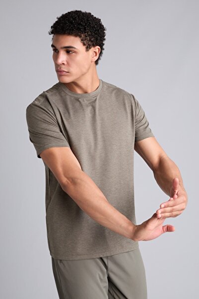 DeFacto Ultra Soft Standard Fit Crew Neck Sportsman Short Sleeve T-Shirt with...
