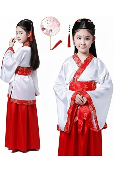 Generic Traditional Chinese Hanfu Dress for Girls, Tang and Song Dynasty Styl...