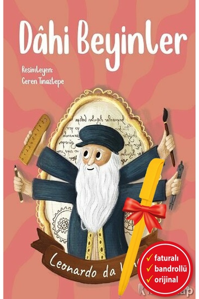 bookalemun yayınevi Alfa Kalem+</DNTCTMS> Dahi Beyinler –  ليوناردو دافنشي ( ...