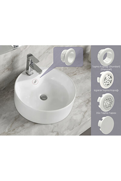lavabo taşma kapağı suya dayanıklı malzeme extra katman 4 ürün gönderilir resimdekiler birabir aynı