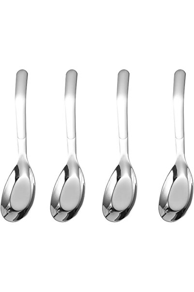 SYOSI Asian Soup Spoons – Chinese Stainless Steel Soup Spoons, Thick Heavy Du...