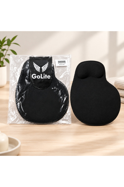 Generic Brand Oval Wrist Supported Mouse Pad