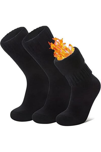 Generic Mizznee 3 Pairs Thermal Socks For Men & Women, Heavy Duty Winter sock...