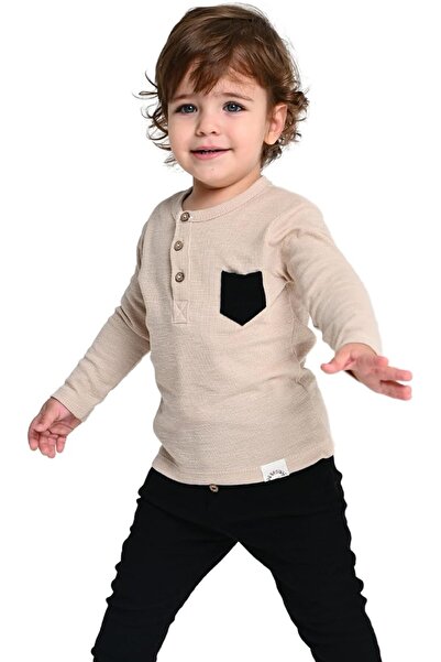 GENERAL Kids Color Block Cotton Tracksuit Set – Sweatshirt & Jogger Pants, Bo...