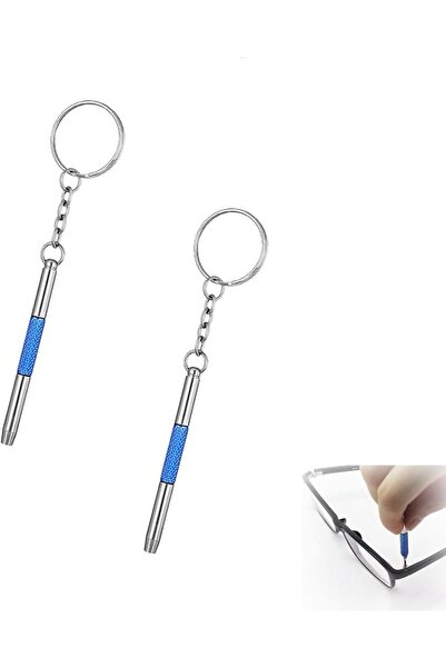 GENERAL Mini Precision Screwdriver Set with Keychain - Portable Multifunction...