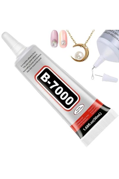 GENERAL لاصق متعدد الأغراض B7000 شفاف قوي مقاوم للماء 50 مل عبوة واحدة