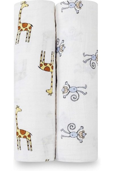 aden + anais - Silky Large Swaddles - Pack of 3 - Expedition