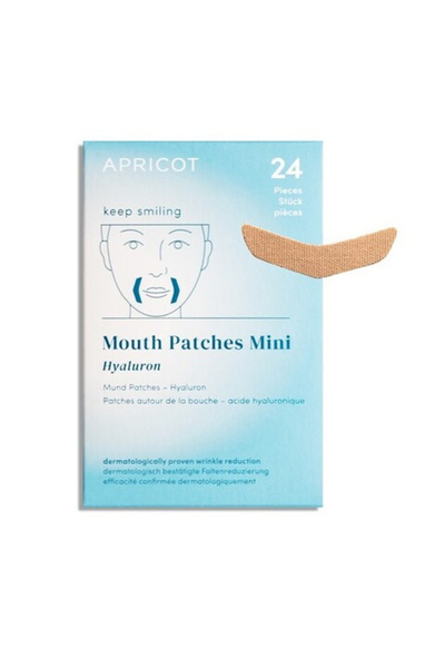 Apricot Plasturi anti-rid pentru ridurile nazolabiale. Rămâi zâmbitor.
