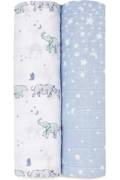 aden + anais - Silky Large Swaddles - Pack of 3 - Expedition