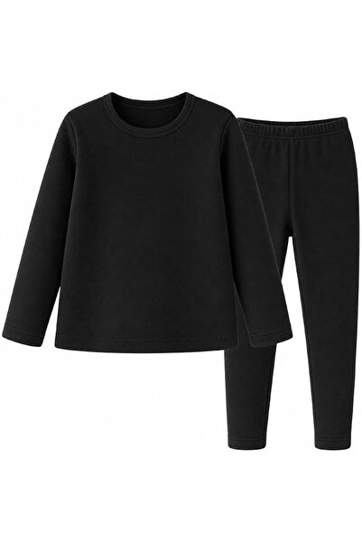 GENERAL Kids Thermal Underwear Set Toddler Long Johns Big Kids Long Sleeve In...