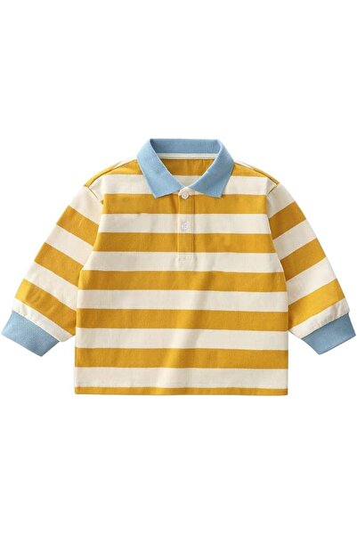 GENERAL L&Wen Boys Long Sleeve Polo Shirt