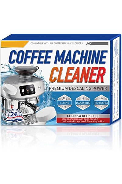 ALMEKAQUZ Coffee Machine Cleaner Descaler Tablets - 24 Count Coffee Maker Cle...