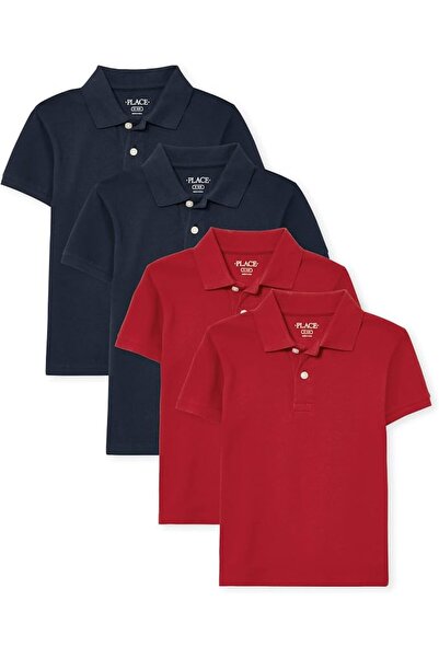 The Children's Place Boys' and Toddler Short Sleeve Pique Polo