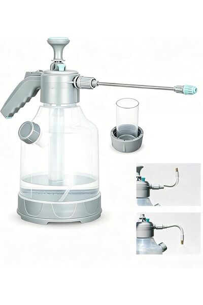 NUANRONGGE 3L Garden Pump Sprayer, Handheld Pressure Watering Bottle,Multi-an...