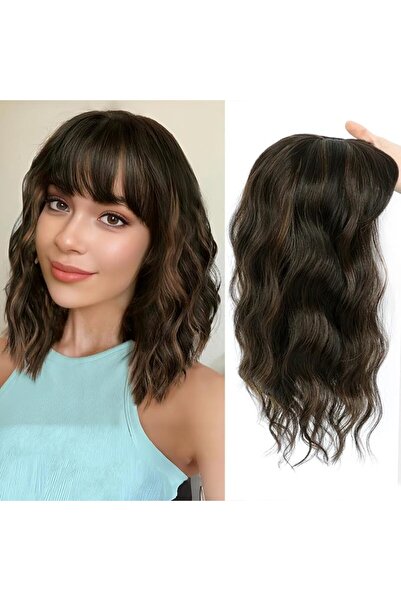 KASTWAVE 360° Hair Toppers for Thinning Hair Women – Lightweight Clip-In Synt...
