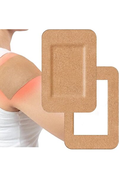 Novax 24 Pcs Flexible Extra Large Adhesive Bandages, 6"x4"/152x100mm Big Ster...