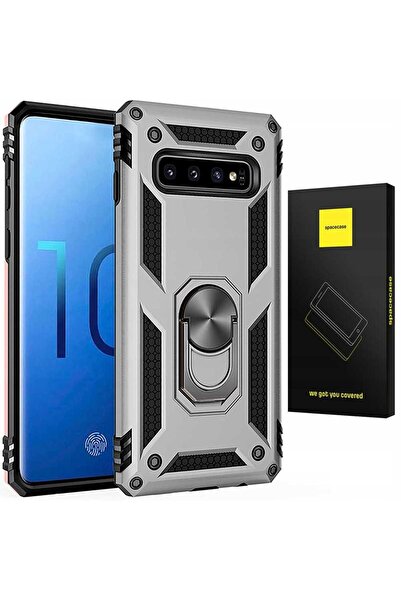 spacecase Inel NX Galaxy S10+ argintiu