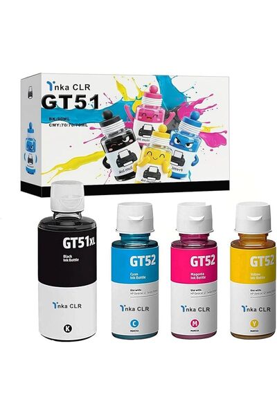 GENERAL GT-51 GT52 GT 51/52 ink set Compatible Inkjet Ink Refill for 5810, 58...