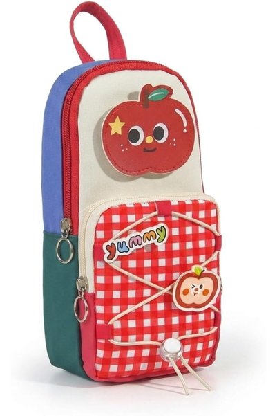 TERRIFI Multi Compartment Pencil Case, Portable Travel Pencil Case with Multi...