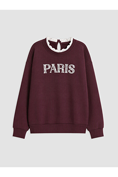 LC Waikiki Bold Paris Printed Girls' Sweatshirt from Uzg Store for Style Enth...