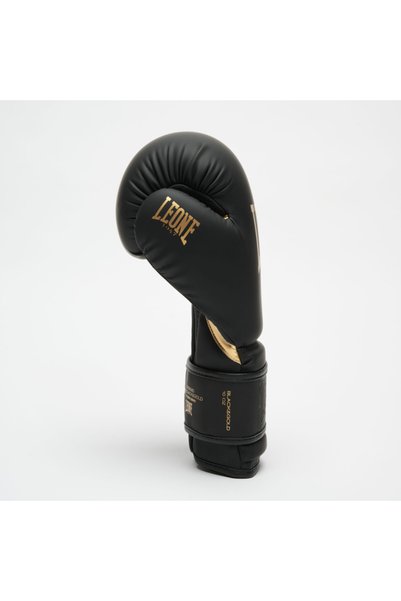 LEONE Mănuși de box Negru/Auriu
