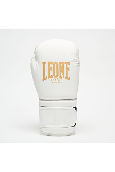 LEONE Mănuși de box alb-aurii