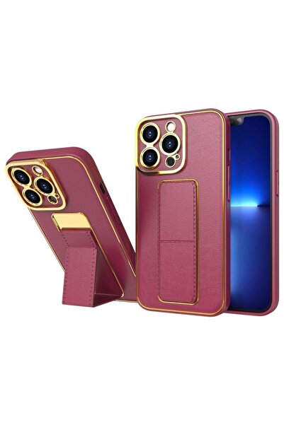 Hurtel Husă nouă cu suport pentru iPhone 13 Pro, roșie