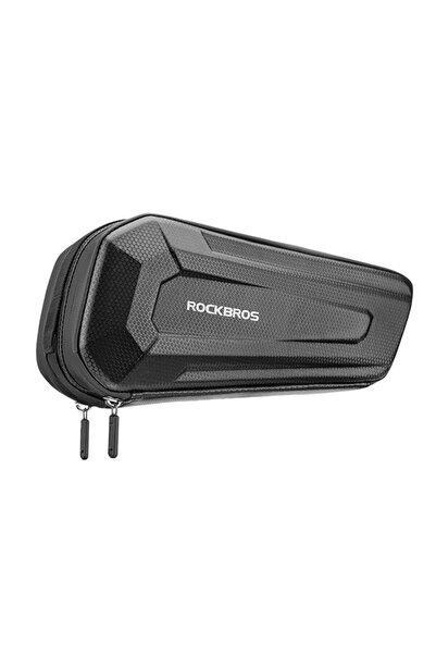 ROCKBROS Geantă de bicicletă impermeabil B66 pentru cadru - neagră