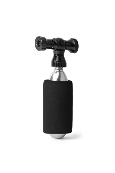 ROCKBROS Pompă CO₂, cap de valvă din aliaj de aluminiu, fără cartuș, compatib...