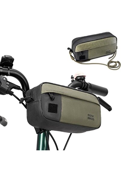 ROCKBROS Geantă de ghidon pentru bicicletă 2-în-1 (1,5l)