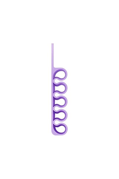 Hurtel Organizator de birou din silicon - violet
