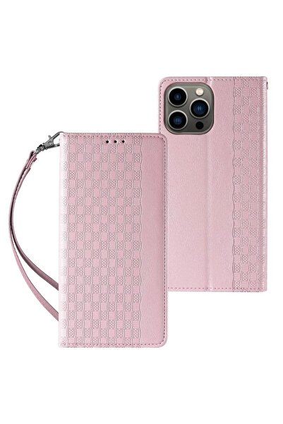 Hurtel Husă cu curea magnetică pentru iPhone 14 Pro Max, tip portofel cu clap...