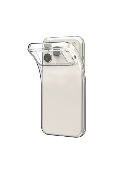 Puro Husă TPU Ultra-Subțire 0.3 Nude pentru iPhone 17 Pro Max - Transparentă