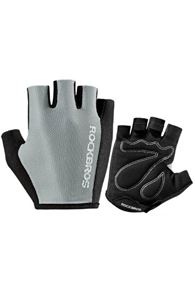 ROCKBROS Mănuși de ciclism S099GR, mărimea L - gri
