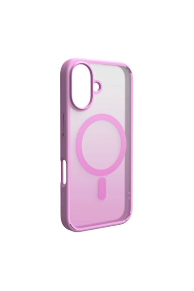 Puro Husă de silicon Gradient MagSafe pentru iPhone 16 - Roz