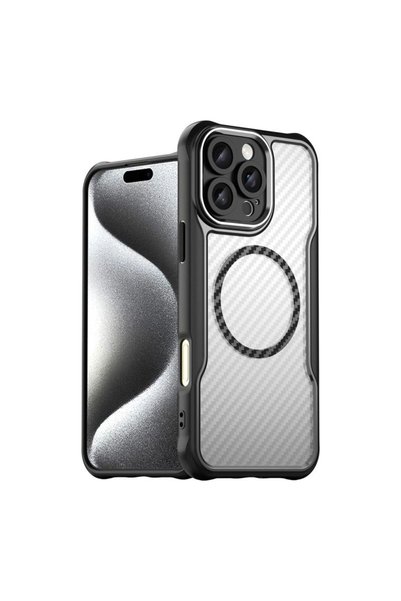 Hurtel Husă de silicon MagSafe din seria Leading pentru iPhone 16 Pro Max - N...