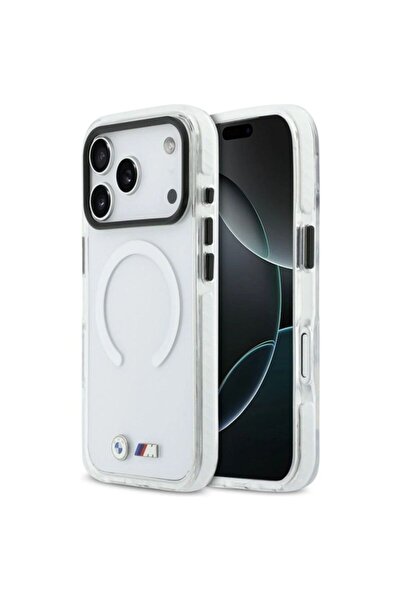 BMW M IML Carcasă antișoc cu logo-uri metalice MagSafe pentru iPhone 17 Pro -...