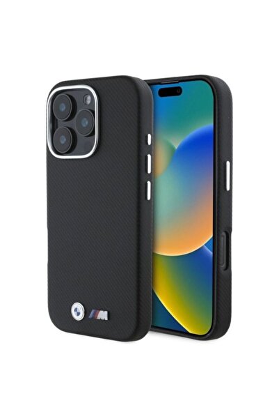 BMW Carcasă metalică M Edition învelită în Kevlar pentru iPhone 16 Pro Max - ...