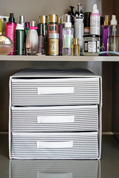 EMİLA HOME Organizator za ladice sa tri odjeljka i višenamenska ladica - orga...