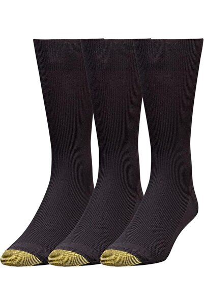 GOLDAGOLD Gold Toe mens Metropolitan Dress Socks, 3 Pairs casual-socks (pack ...