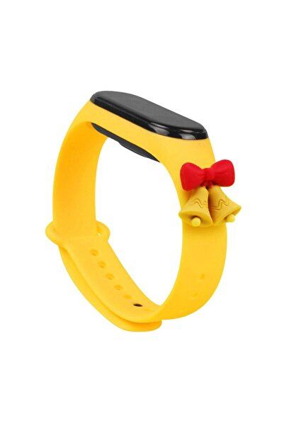 Hurtel Curea de Crăciun pentru Xiaomi Mi Band 3 / 4, brățară din silicon cu c...