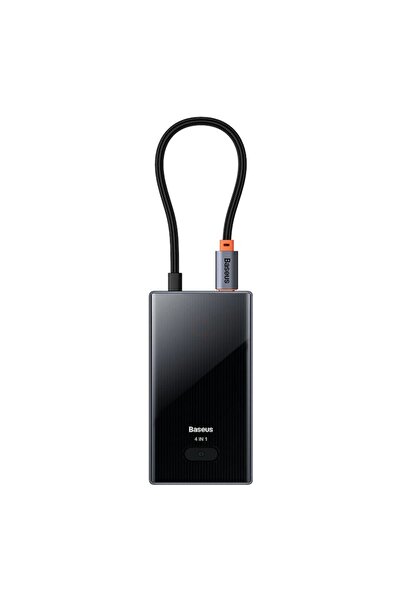 Baseus PioneerJoy Hub USB-C cu 4 porturi USB-A 3.0 - Gri