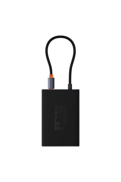 Baseus PioneerJoy hub USB-C 8-în-1 HDMI 4K@60Hz + HDMI 4K@30Hz + DisplayPort ...