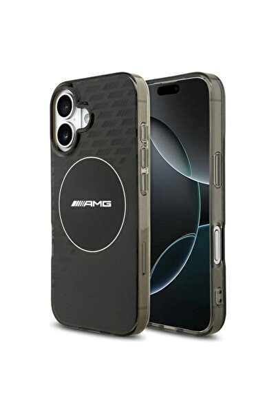 MERCEDES AMG Nauble Layer Transparent Smocked Husă MagSafe pentru iPhone 17 -...