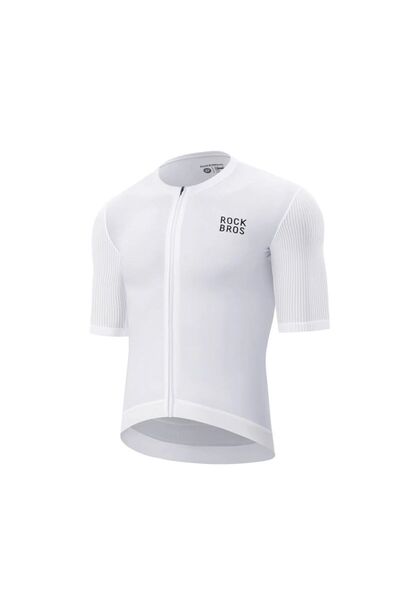 ROCKBROS 15200025 Tricou de ciclism cu mânecă scurtă Mărimea XXL - Alb