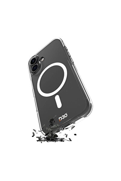 Puro Husă transparentă anti-impact D3O TPU+PC compatibilă MagSafe pentru iPho...