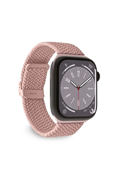 Puro Curea din nailon tip buclă pentru Apple Watch 38/40/41mm - Roz