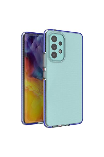 Hurtel Husă tip carcasă cu elastic, cu ramă colorată, pentru Samsung Galaxy A...