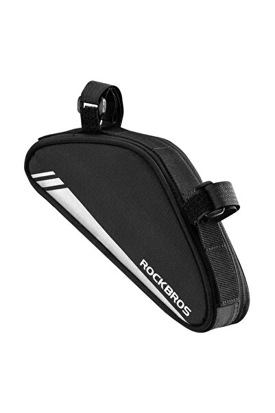 ROCKBROS Geantă de bicicletă B55-BK pentru cadru 0.7 l - negru