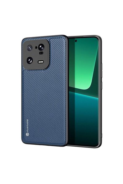 Dux Ducis Husă Fino pentru Xiaomi 13 Pro cu ramă de silicon, albastră.